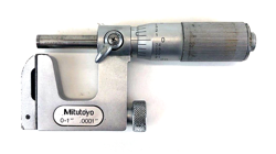 MITUTOYO 117-107 ANVIL MICROMETER (0-1