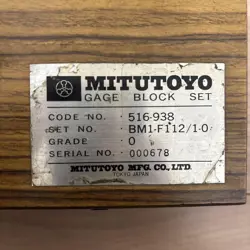 BM1-112-0 GAUGE BLOCK