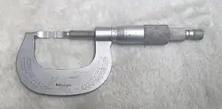 MITUTOYO NO. 122-125 BLADE MICROMETER 0-1