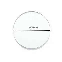 REPLACEMENT CURVED CRYSTAL COVER LID FIT MITUTOYO DIAL CALIPER 505 SERIES 141776