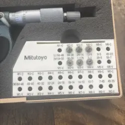 MITUTOYO SCREW PITCH