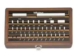 516-313-26 MITUTOYO RECT CERAMIC GAGE BLOCK SET, 35PC GRADE 00