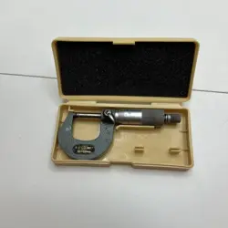 MITUTOYO 103-260 0-1” OUTSIDE MICROMETER .0001