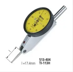 MITUTOYO 513-404 LEVER INDICATOR(0-0.8*0.01) YELLOW FACE
