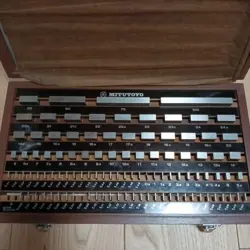 MISSING PARTS MITUTOYO 516-942 BM1-103-0 GRADE 0 GAGE BLOCK SET  1 MISSING