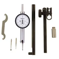 MITUTOYO 513-504-10T TEST INDICATOR SET,SWL HD,0 TO 0.100 IN