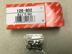 MITUTOYO 126-802 ANVIL SET 44-28 PITCH FOR SCREW THREAD MICS SERIES 126