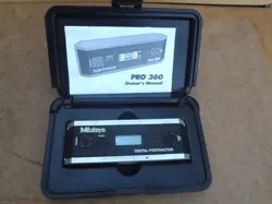 * MITUTOYO PRO 360 DIGITAL PROTRACTOR PRE OWNED CONDITION