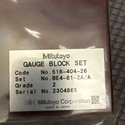 MITUTOYO STEEL