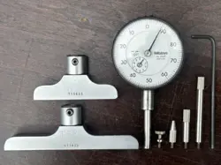 MITUTOYO NO. 2904F • DIAL INDICATOR SET • RANGE .001