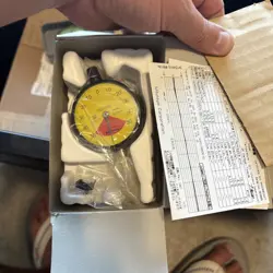 MITUTOYO DIAL INDICATOR SHOCK PROOF - NO. 2972 0.01MM RANGE - NEW