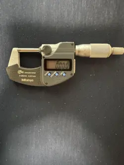 MITUTOYO DIGITAL MICROMETER 0-25MM IP65 WATERPROOF PRECISION 0.001MM TOOL