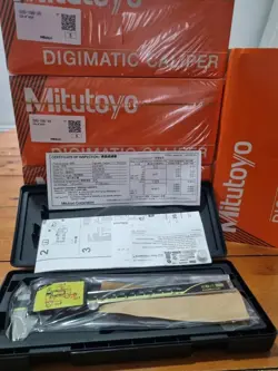 MITUTOYO 500-196-30, DIGITAL CALIPER 0-150MM, 0-6