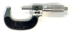 MITUTOYO 193-212 ROLLING DIGITAL OUTSIDE MICROMETER, 1-2