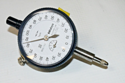 MITUTOYO DIAL INDICATOR | 0-1MM RANGE / .001MM GRADUATION | 2109S-10