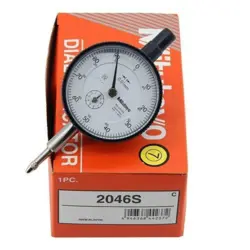 FOR MITUTOYO 2046S DIAL INDICATOR 0-10MM X 0.01MM GRAD