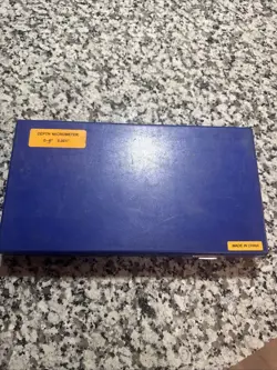 MITUTOYO DEPTH MICROMETER SET 0-6