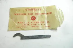 STARRETT WRENCH FOR MICROMETER ALSO FITS LUFKIN, MITUTOYO, FREE SHIPPING