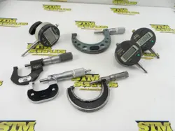 ASSORTED MICROMETERS & DIGITAL INDICATORS *PARTS/REPAIR MITUTOYO SLOCOMB