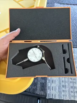 MITUTOYO NO. 2904F DIAL  GAGE   MACHINIST TOOLMAKER TOOL # 2 IN CASE