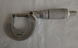 MITUTOYO OUTSIDE MICROMETER 0-1 .0001 NO. 101-717 USED #ZZ12