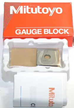 MITUTOYO 614612-531 PRECISION 2MM SQUARE CARBIDE GAUGE GAGE BLOCK ASME 2