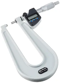 MITUTOYO DIGIMATIC STEEL PLATE MICROMETER, 389-251-30, PMU150-25MX