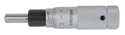 MITUTOYO MICROMETER HEAD, STANDARD TYPE, SPHERICAL TIP, STRAIGHT STEM, MHA3-13