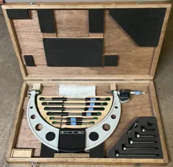 MITUTOYO 340-352 -10 O.D. INTERCHANGEABLE DIGITAL MICROMETER  SET, 6-12