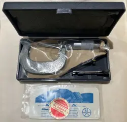 MITUTOYO 103-262 OUTSIDE MICROMETER 1-2” .0001 GRADS - RATCHET JAPAN NEW
