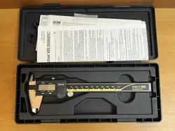 MITUTOYO WORKING ABSOLUTE AOS DIGIMATIC CALIPER INCHES AND MM MEASURE