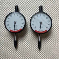 MITUTOYO DIAL GAUGE SET OF 2 FROM JAPAN SHIP