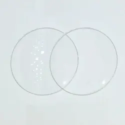 2PC42.5MM REPLACEMENT PART CRYSTAL COVER LID FOR MITUTOYO DIAL INDICATOR CALIPER