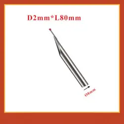 ECCENTRIC 2.0 JEWELED BALL SHANK 8MM ALTIMETER PROBE FOR FOWLER/TRIMOS/MITUTOYO