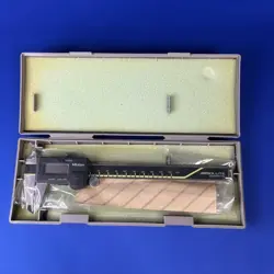 [UNOPENED] MITUTOYO DIGIMATIC CALIPER 500-151 WITH CASE NM COND LIMITED FROM JP