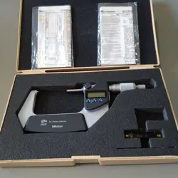 MITUTOYO DIGIMATIC MICROMETER MDC-75MJ 50-75MM WITH CASE [VG] LIMITED FROM JAPAN