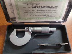 MITUTOYO 0-15MM MICROMETER BRAND NEW. (MODEL 101-227)
