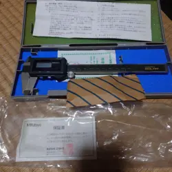 MITUTOYO SOLAR DIGITAL CALIPER METRIC WITH WARRANTY & MANUAL INCLUDED