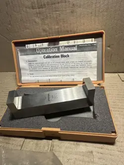MITUTOYO CALIBRATION BLOCK