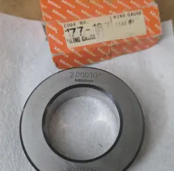 MITUTOYO RING GAGE NO. 177-187 2.00010
