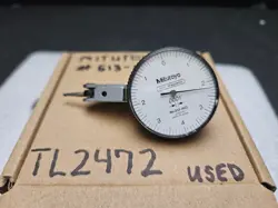 MITUTOYO #513-403 DIAL TEST INDICATOR 0-4-0 .0001