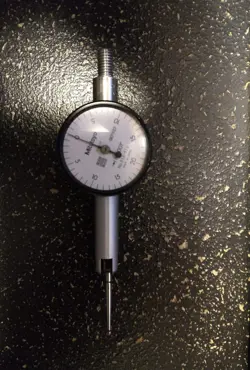 MITUTOYO 513-518 - POCKET TEST INDICATOR, 0-20-0, .04
