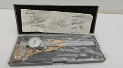 MITUTOYO 505-646 DIAL CALIPER 0.02MM STAINLESS JEWELED NEW IN CASE MIJ