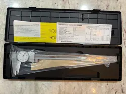 MITUTOYO 505-746 DIAL CALIPER 0-12