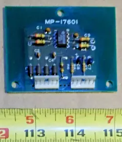 MITUTOYO CMM CIRCUIT BOARD MP-17601 FOR ENCODER REMOVED FROM MITUTOYO B241 CMM