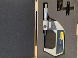 MITUTOYO DIGITAL MICROMETER 293-423-20 MDC-75M 50-75MM WITH CASE LIMITED FROM JP