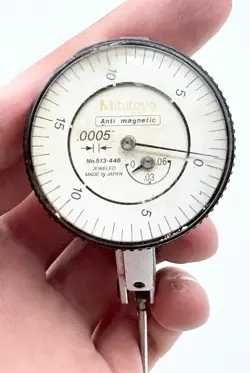 MITUTOYO 513-446 DIAL TEST INDICATOR .06