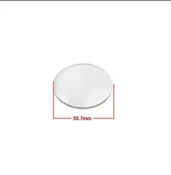 33.7MM MITUTOYO CRYSTAL DIAL CALIPER REPLACEMENT COVER LID