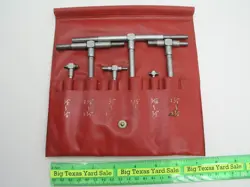 6PC TELESCOPING SNAP GAUGE SET MITUTOYO