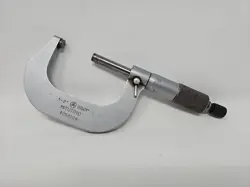 MITUTOYO 1” - 2” .0001”  RATCHET MICROMETER